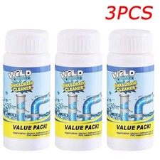 3x Wild Tornado Powerful Sink Drain Cleaner High Efficiency Clogging Clean Tool