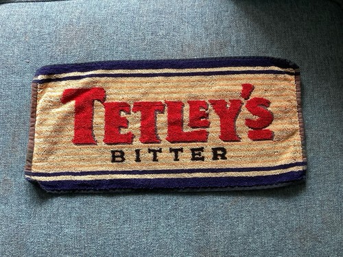 Tetleys bitter beer towel - towel,