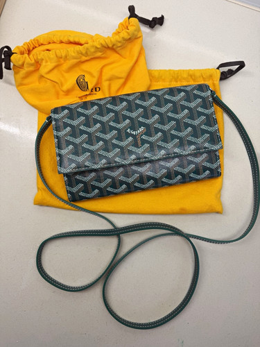 Goyard green goyardine - goyard, leather