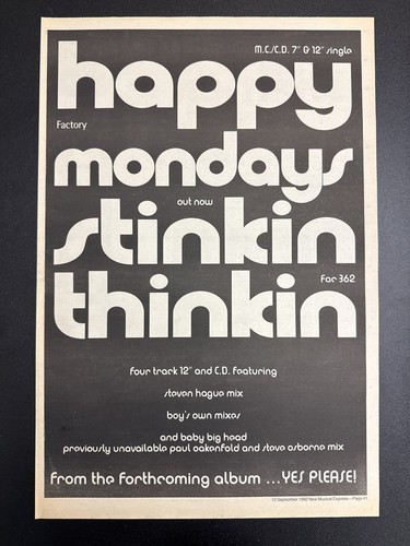 Happy mondays stinkin - mondays,
