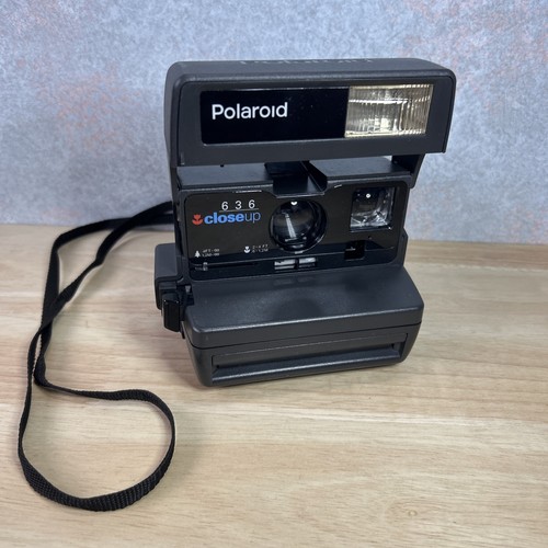 Polaroid camera closeup 636 - polaroid,