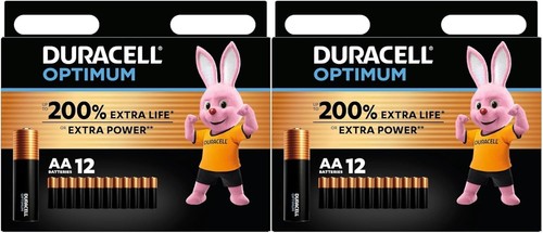Duracell optimum batteries - duracell,