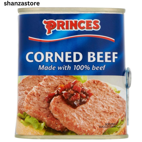 Princes corned beef 340g - corned, 6
