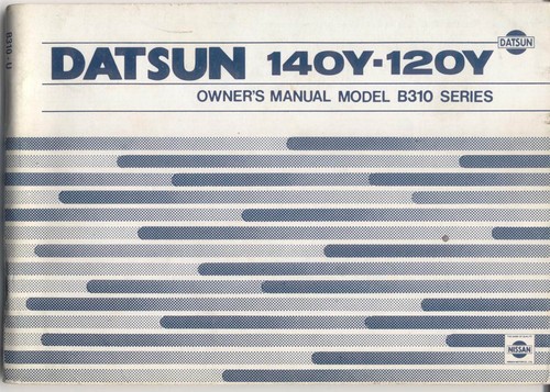 Datsun sunny 1200 1400 b310 - sunny,