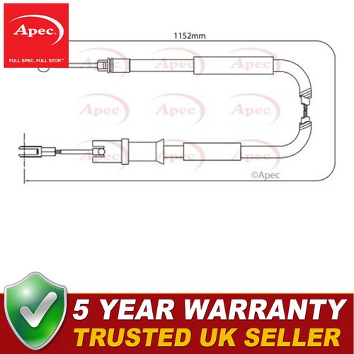 Apec rear right hand - apec, brake