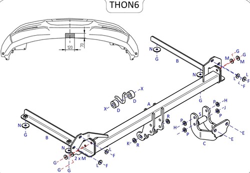 Towtrust fixed flange - towtrust,