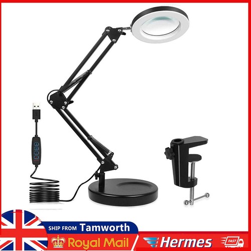 10x magnifier glass led - magnifier, desk