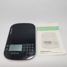 Weight Watchers Smart Points Kitchen Scales Smart Points Black + Instructions 