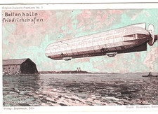 GERMANY Postcard ZEPPELIN