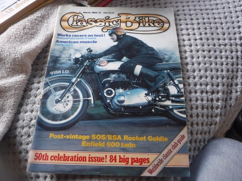 Classic bike magazine - magazine, march