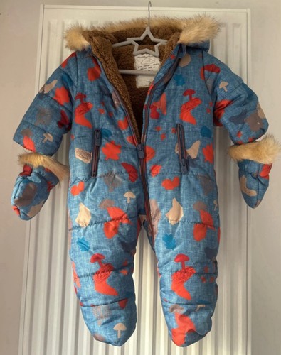 Baby snowsuit with gloves - baby,