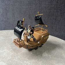 Disney Caribbean Pirate Ship w/ Mickey Mouse as Jack Sparrow Pullback Toy 