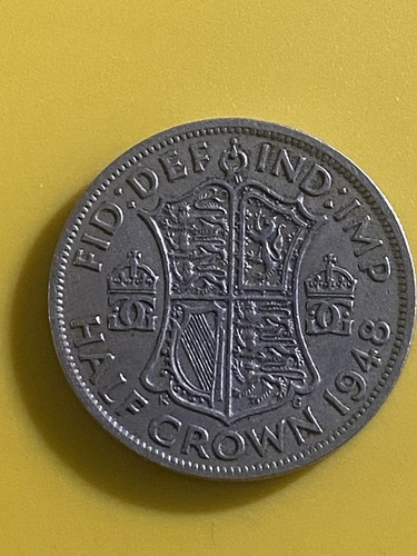 1948 king george halfcrown - vi,