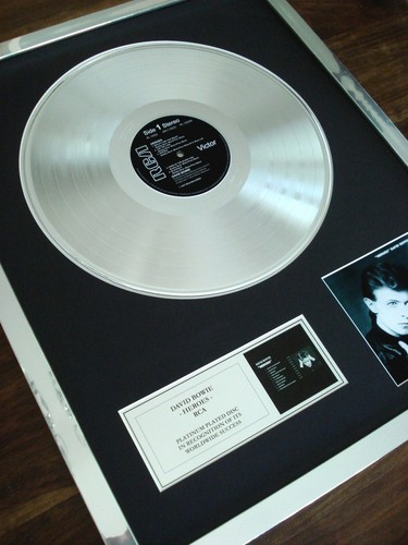 David bowie heroes platinum - bowie, lp