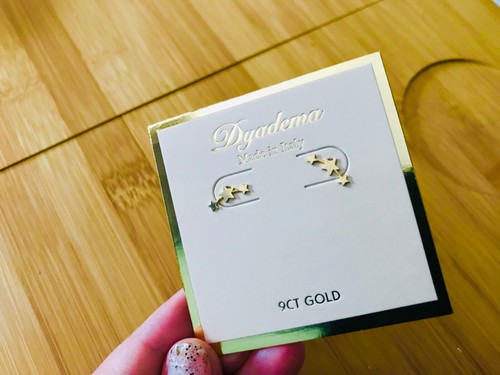 Dyadema 9ct yellow gold - , stars