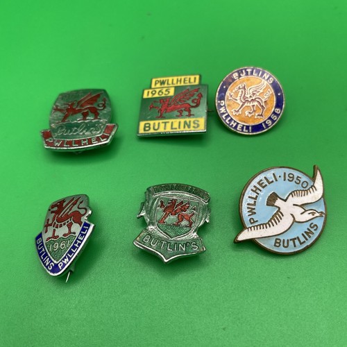 Six vintage enamel - vintage,