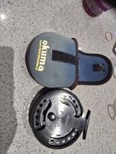 OKUMA Kennet K-1002 Centrepin Fishing Reel Black