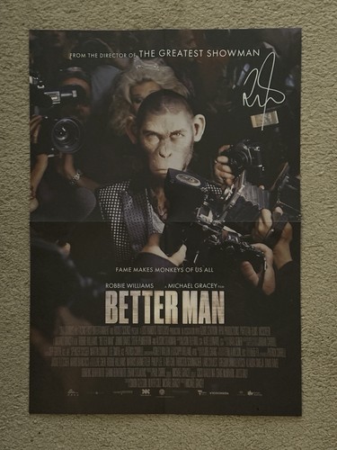 Signed poster robbie - signed,