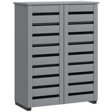 HOMCOM Shoe Storage Cabinet
