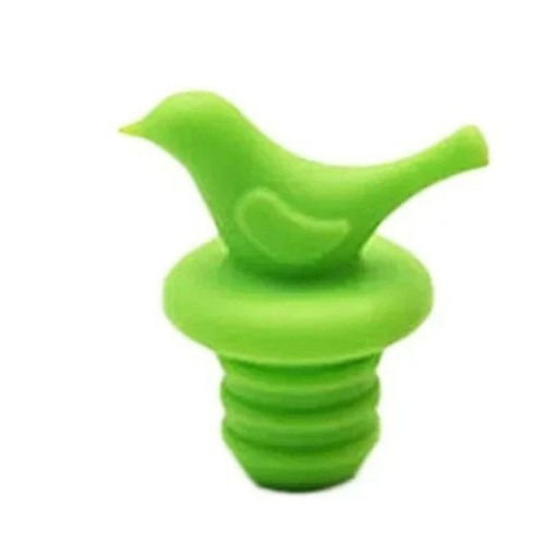 Silicone bird wine stopper - silicone,