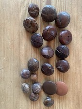 Vintage Leather Buttons