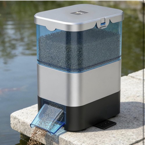 Automatic fish feeder - feeder, for