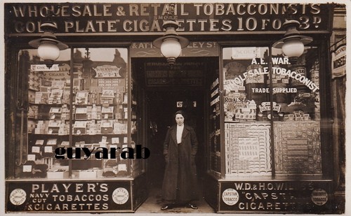Ward tobacconists shop - a, e
