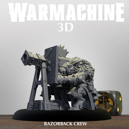 Razorback crew warmachine - razorback,