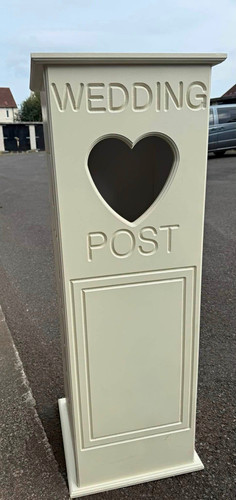 Wedding post box - box, 4ft