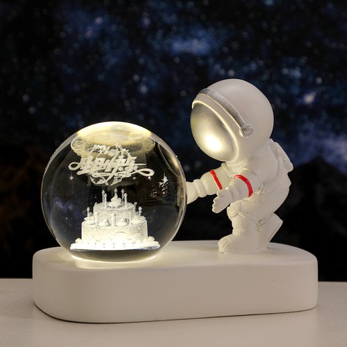 Galaxy astronaut crystal - astronaut, ball