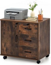 Mobile File Cabinet 3 Drawer