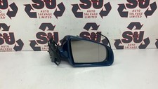 Audi A4 B7 04-08 o/s off driver right wing door mirror blue