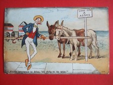 Old SEASIDE Comic postcard