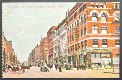 Riverside ave spokane 1907 - riverside, wa