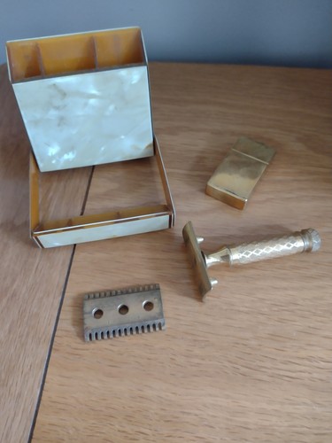 Vintag gillete razor set - razor, in