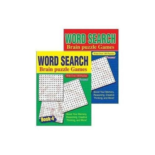 Word search book - word,