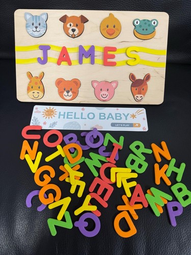 Personalized name puzzle with - personalized,