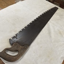 Vintage Long Old Logging Saw 105cm Long