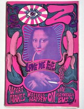 OZ MAGAZINE No.3 with Martin Sharp cover and fold-out poster.