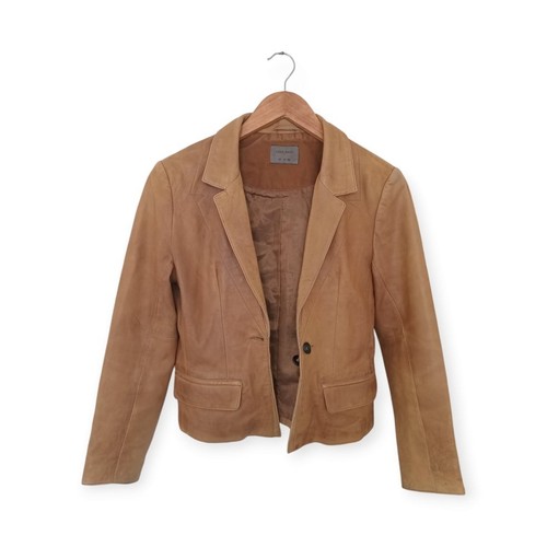 Zara leather jacket - jacket, |