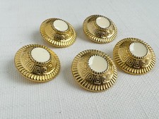 5 Vintage Italian Gold Plated