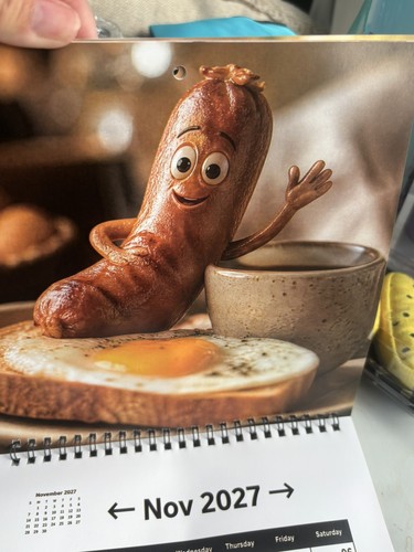 Sausage lovers fun calendar - ,