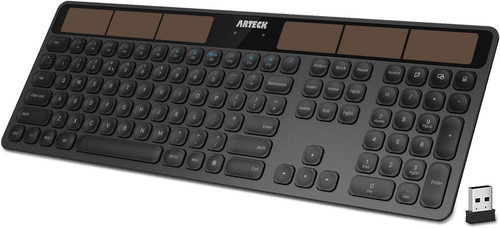 Solar wireless keyboard full - wireless,