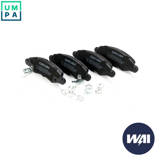 Brake pad set disc - brake,