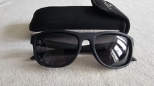 O'Neill black frame polarized sunglasses. With case. ONS-COAST.