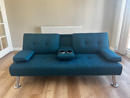 Blue two seater - , convertible