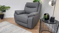 DFS Trek Power Recliner Chair in Storm