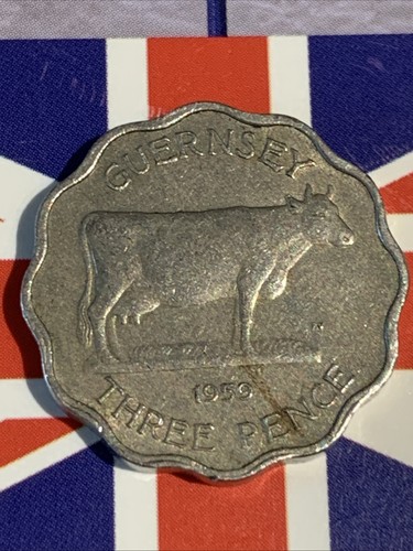 Guernsey three pence - guernsey,