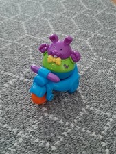 Hasbro 2003 playskool weebles purple hippo figure toy