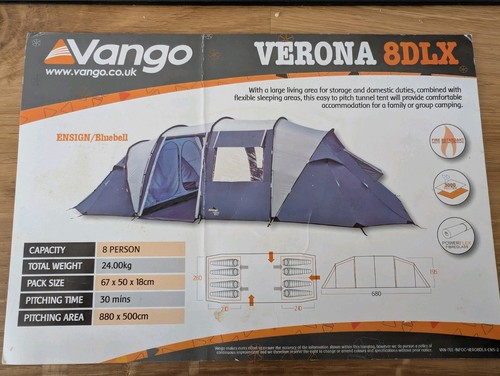 Vango verona 8dlx - vango, tent
